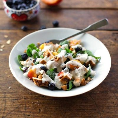 Chicken Blueberry Poppyseed Salad