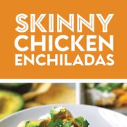 Skinny Chicken Enchiladas Pin